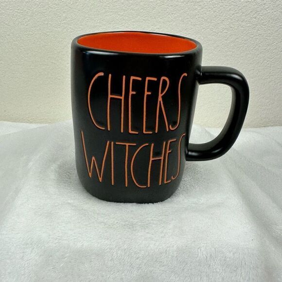 Rae Dunn Halloween CHEERS WITCHES Mug - Picture 1 of 4